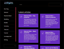 Tablet Screenshot of lgmgames.net